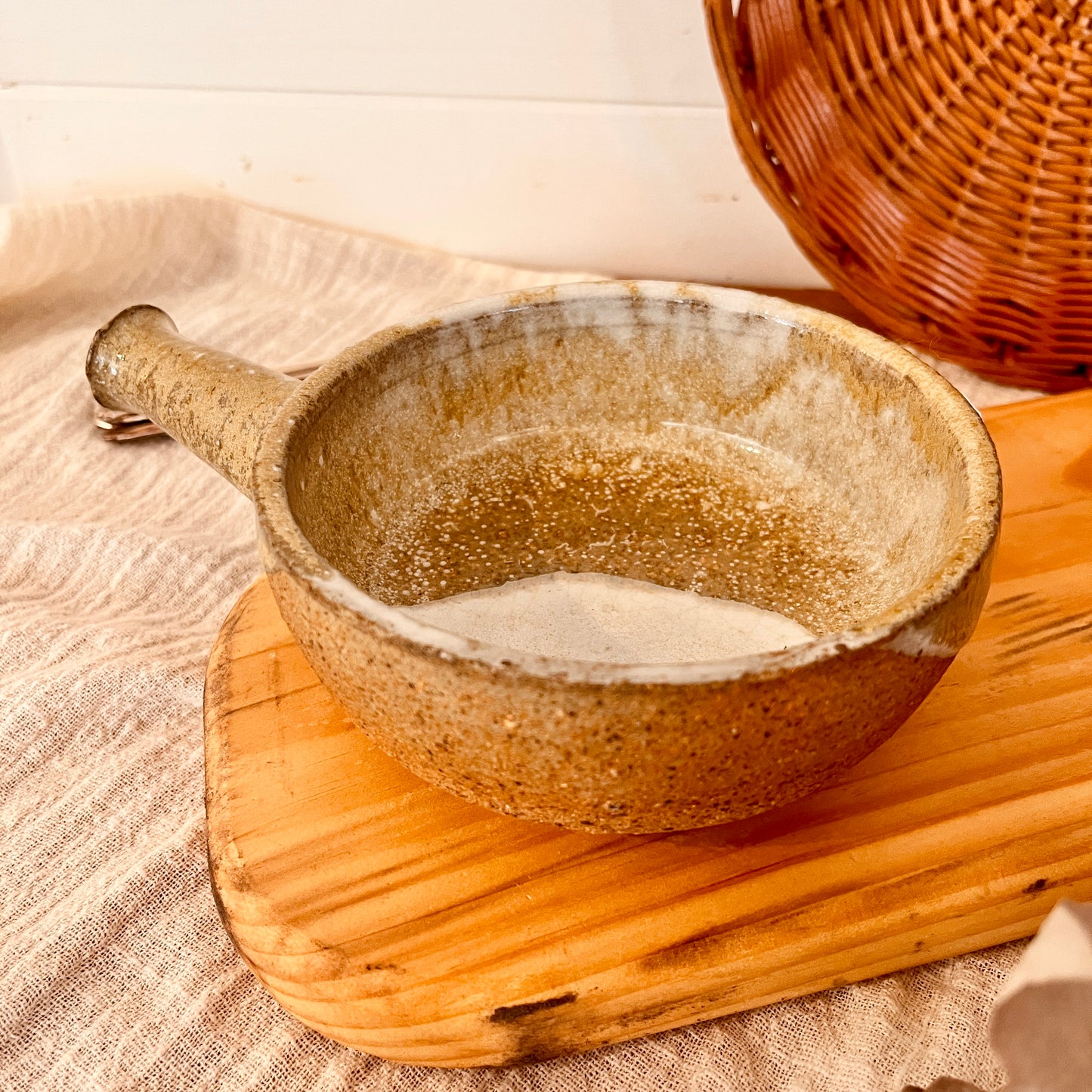 Vintage stoneware bowl