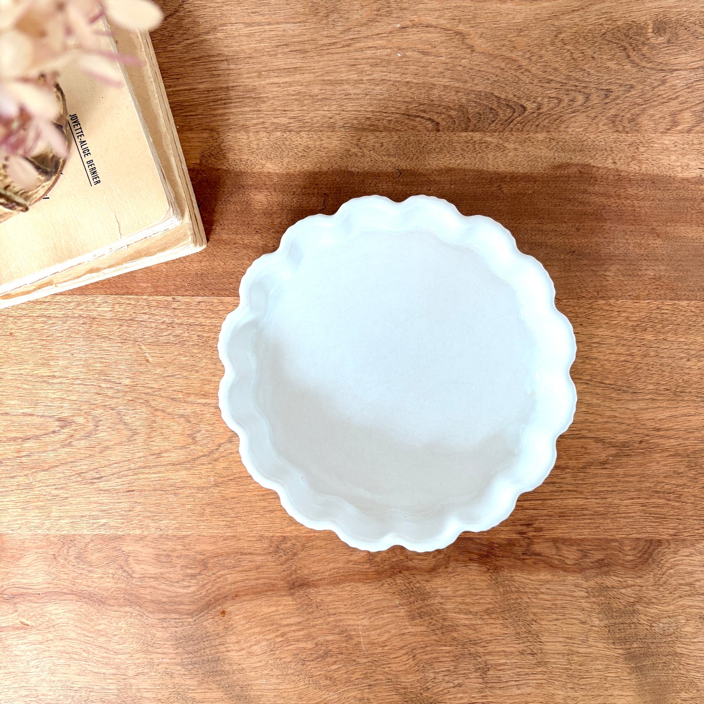 Assiette à tartelette vintage