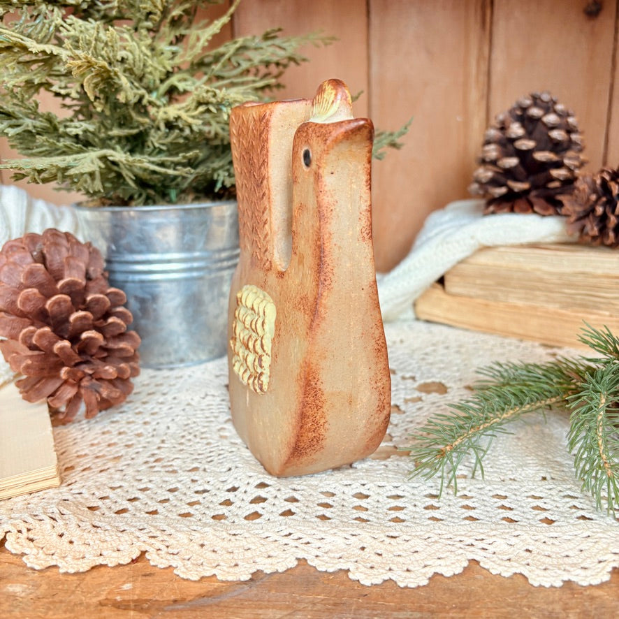 Vase en grès - poule