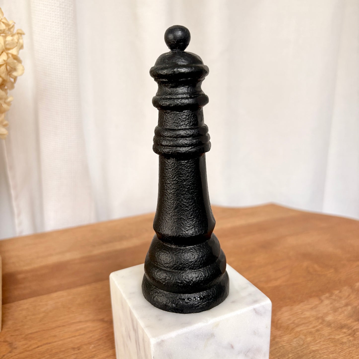 Pièce d'échecs décorative