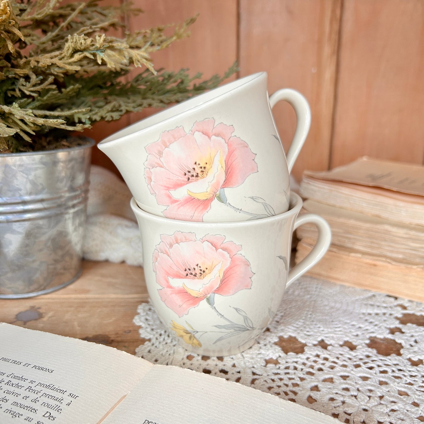 Floral mug