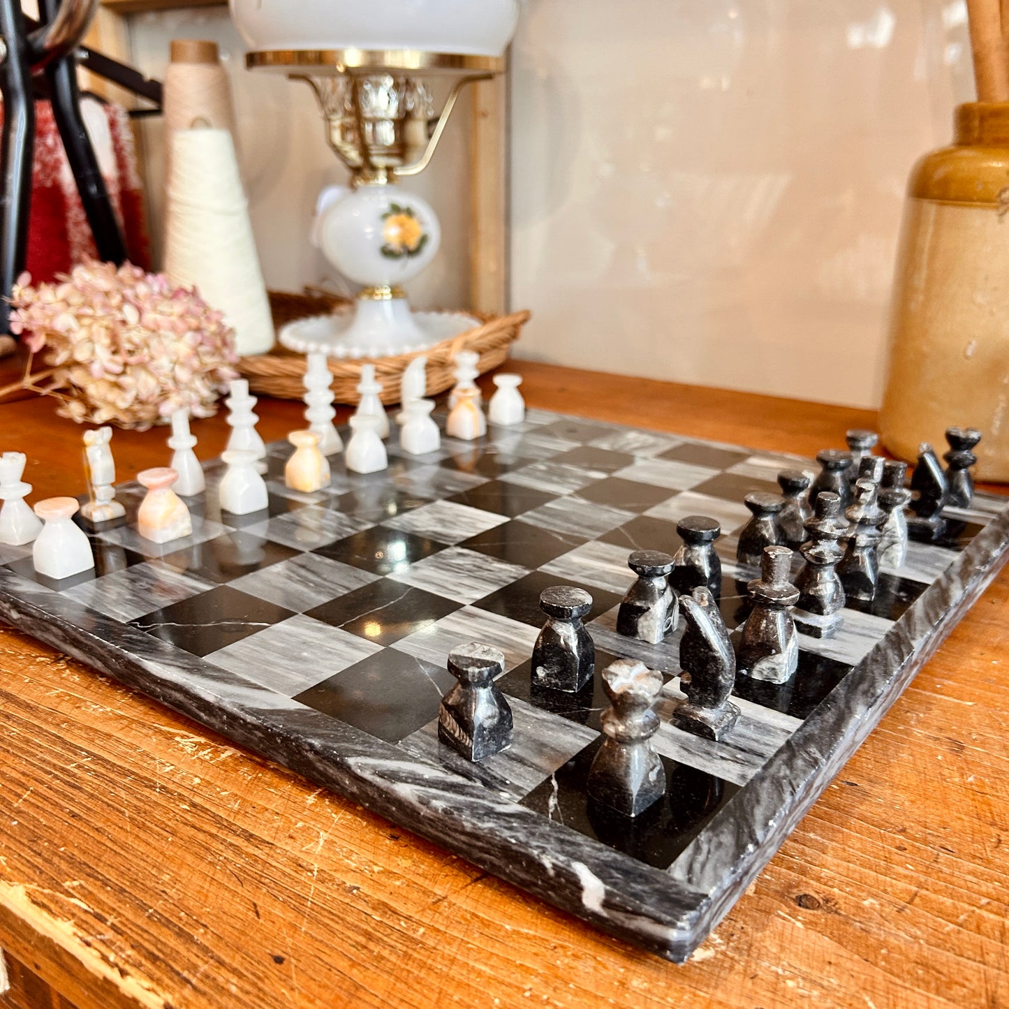 Marble chess set