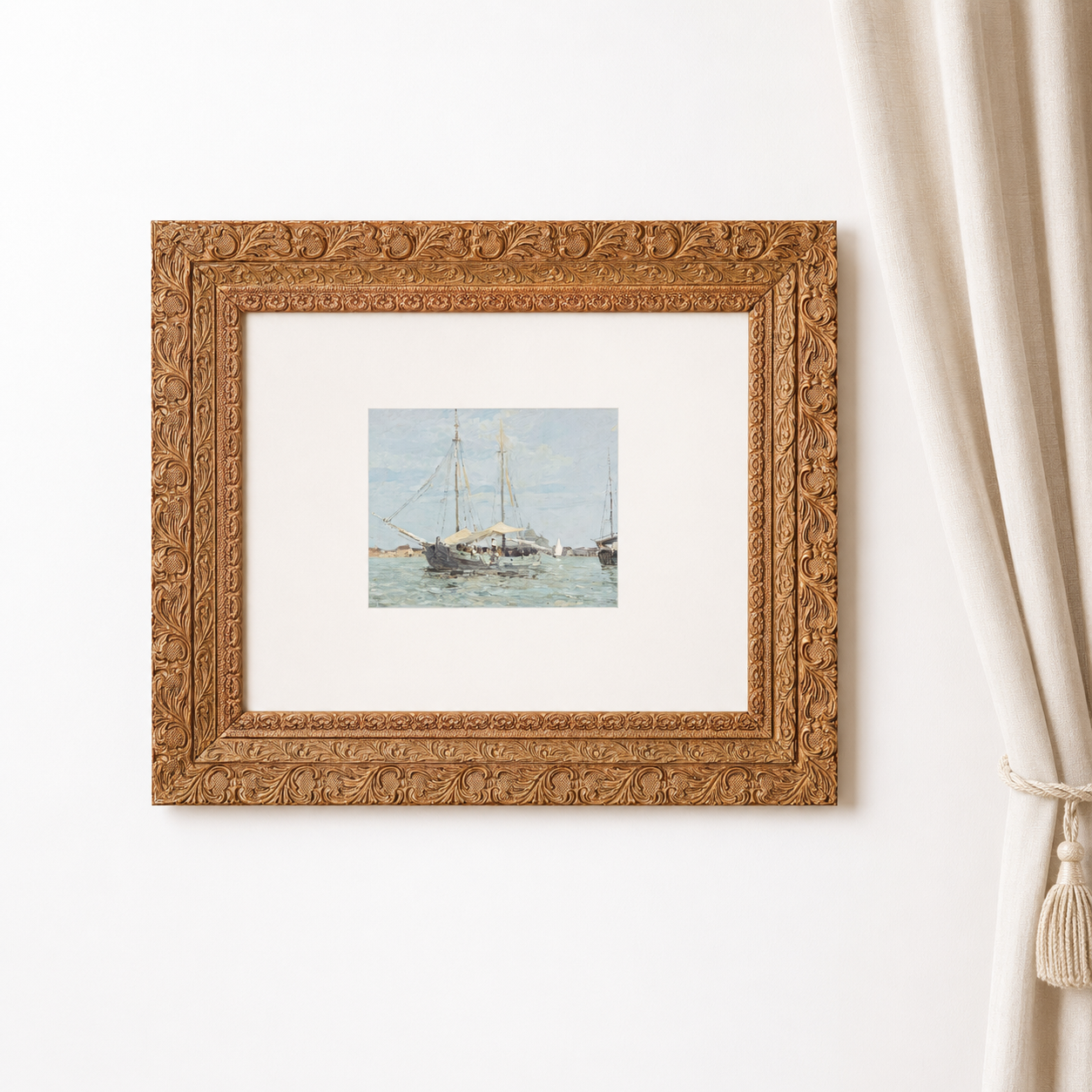 Canvas print - The cellist