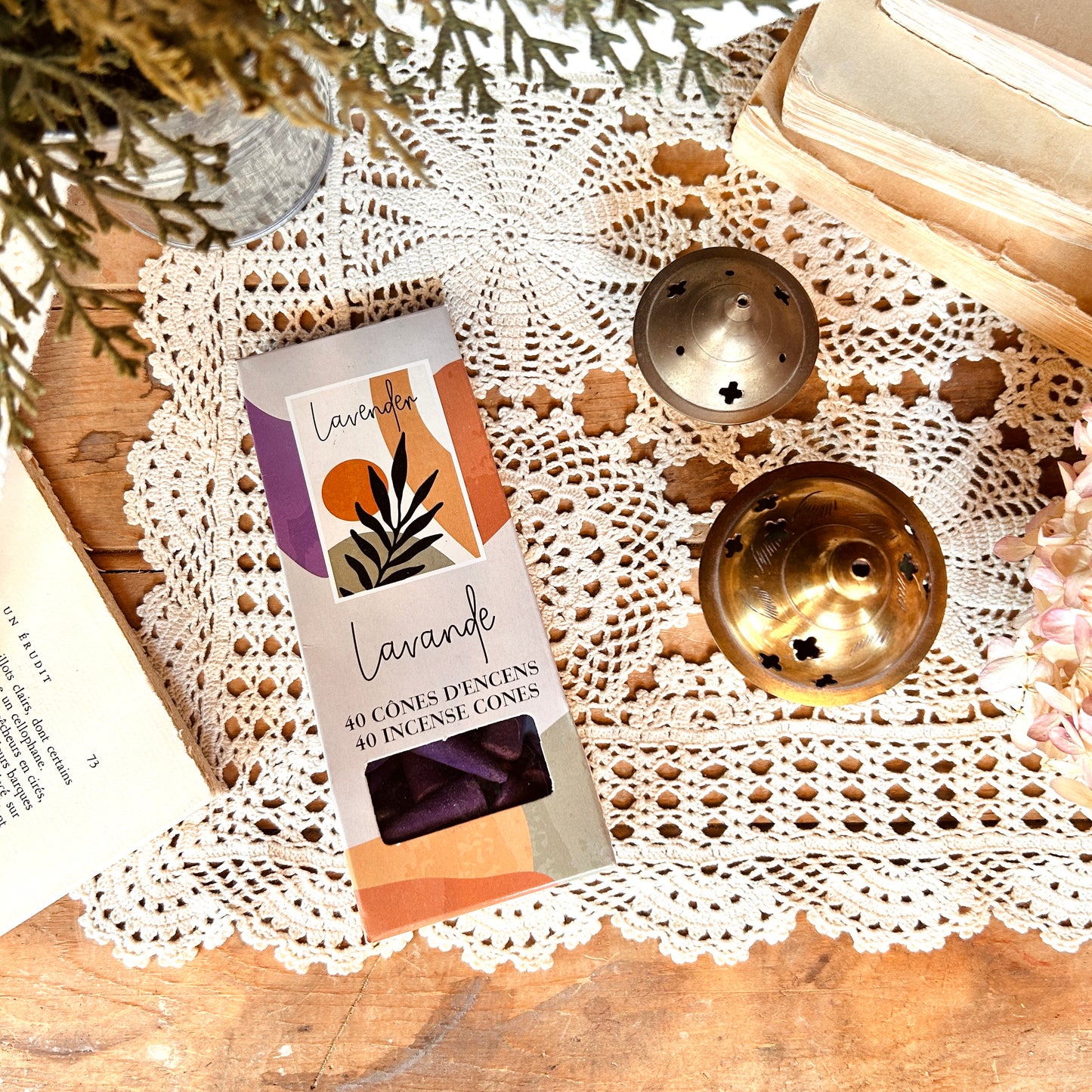 Encens en cônes - Lavande