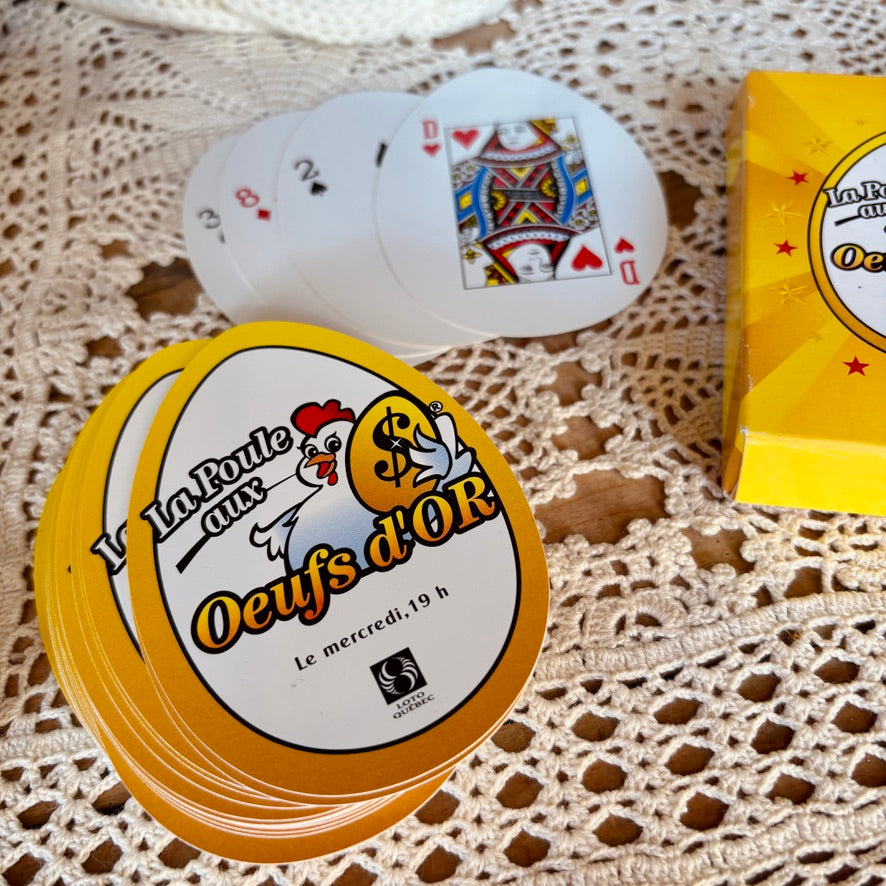 Playing Card - The Goose That Lays the Golden Eggs