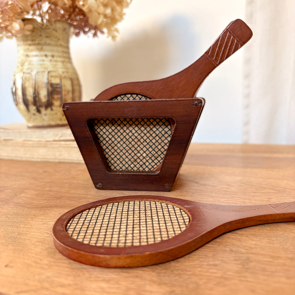 Sous-verres raquettes