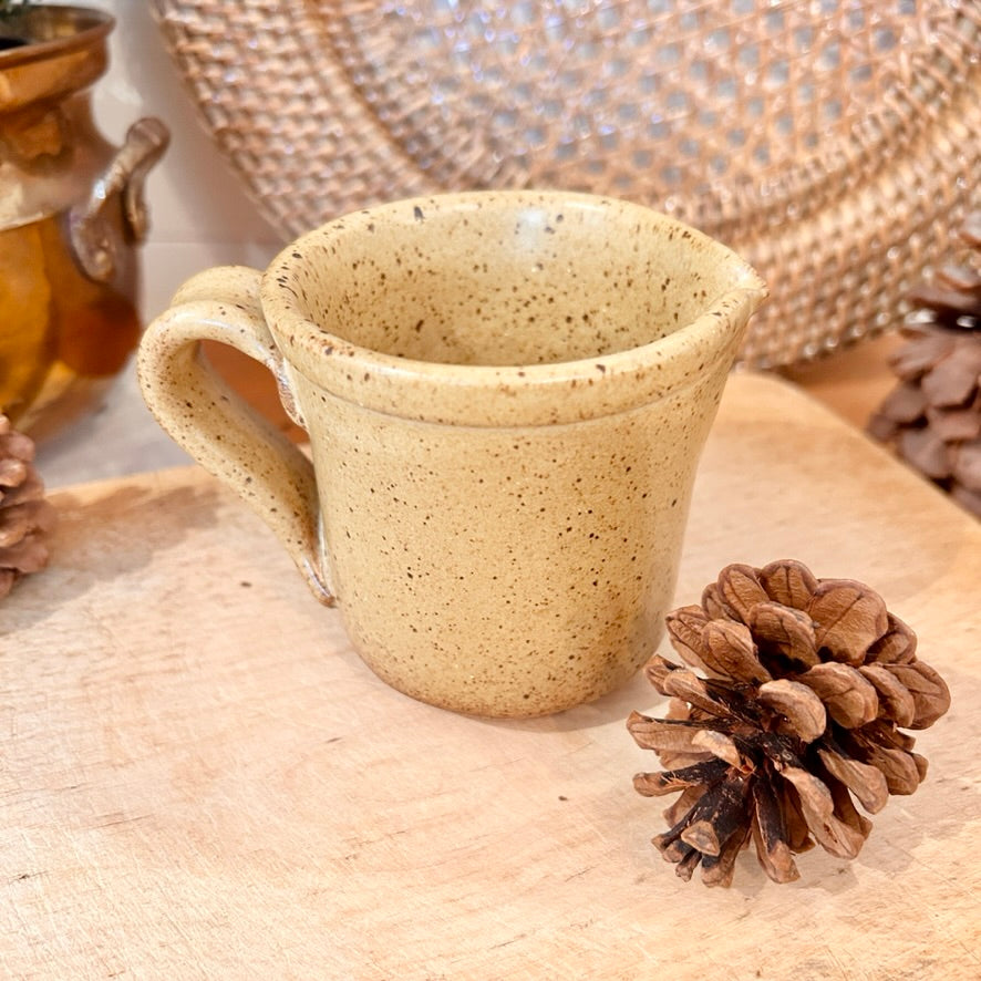 Vintage stoneware creamer