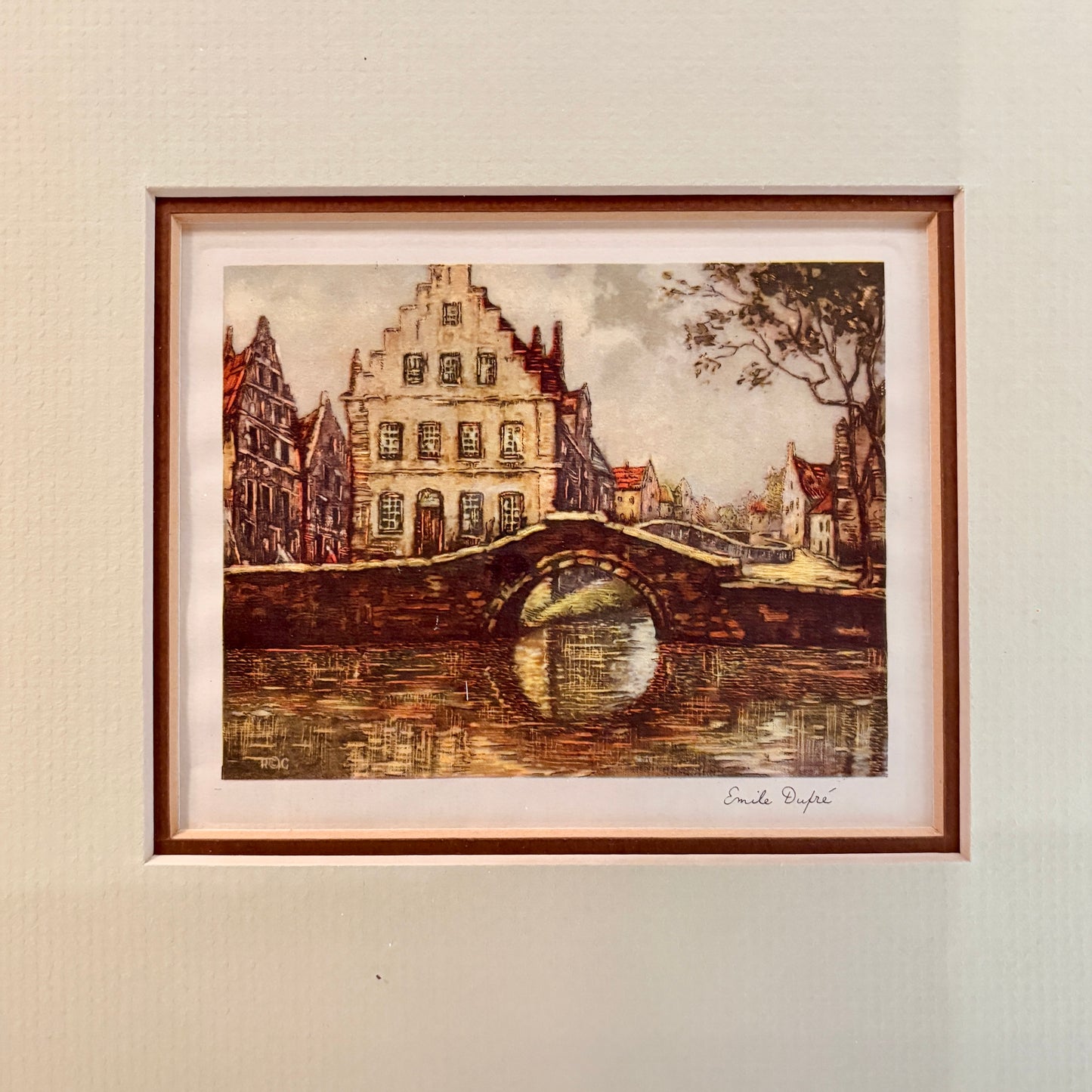 Vintage frame - Bruges