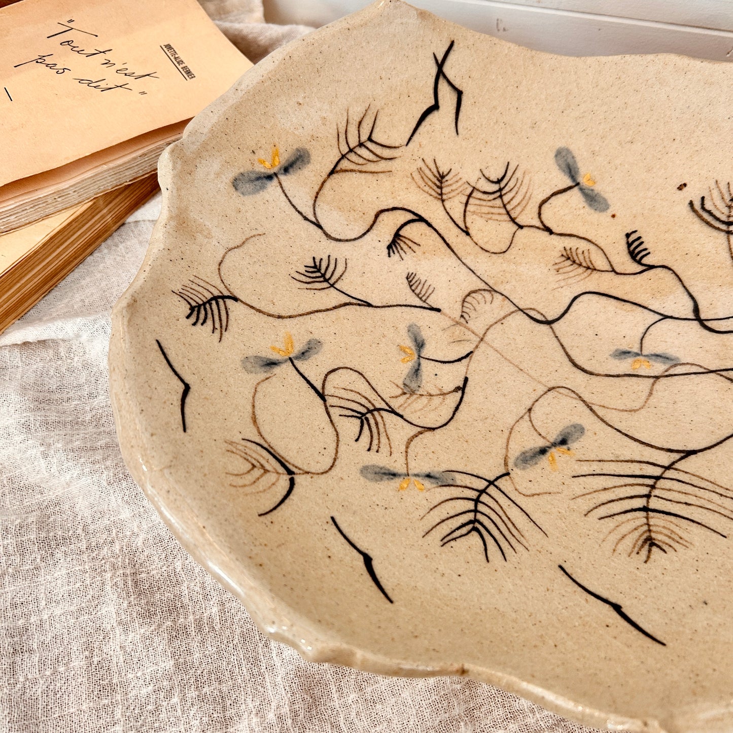 Handcrafted decorative bowl