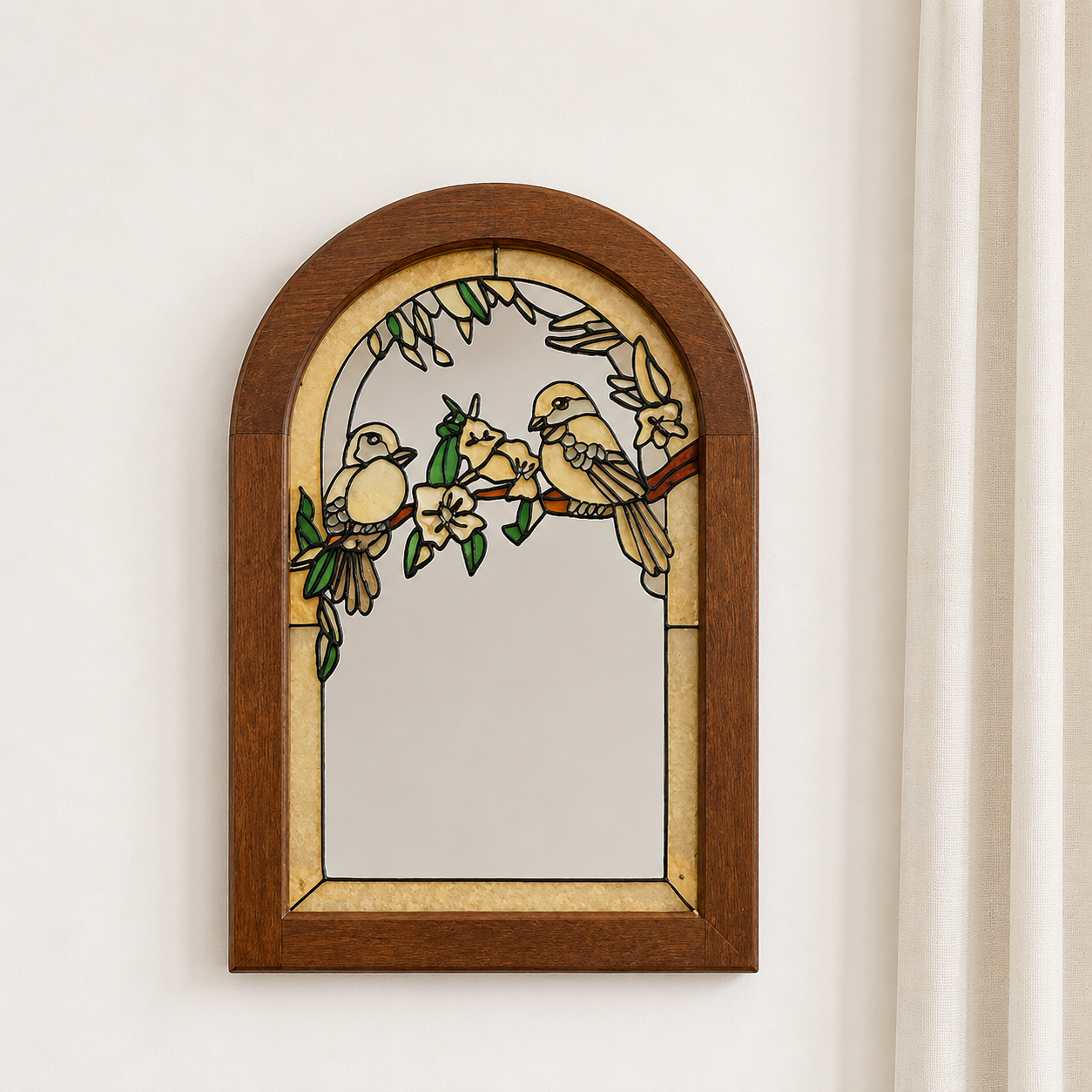 Miroir vitrail