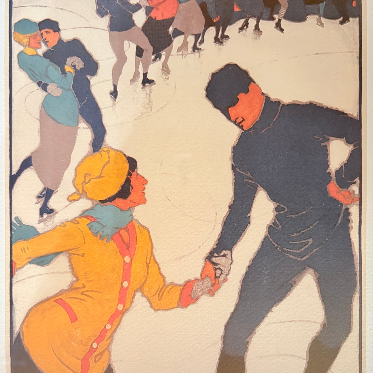 Canvas print - The cellist