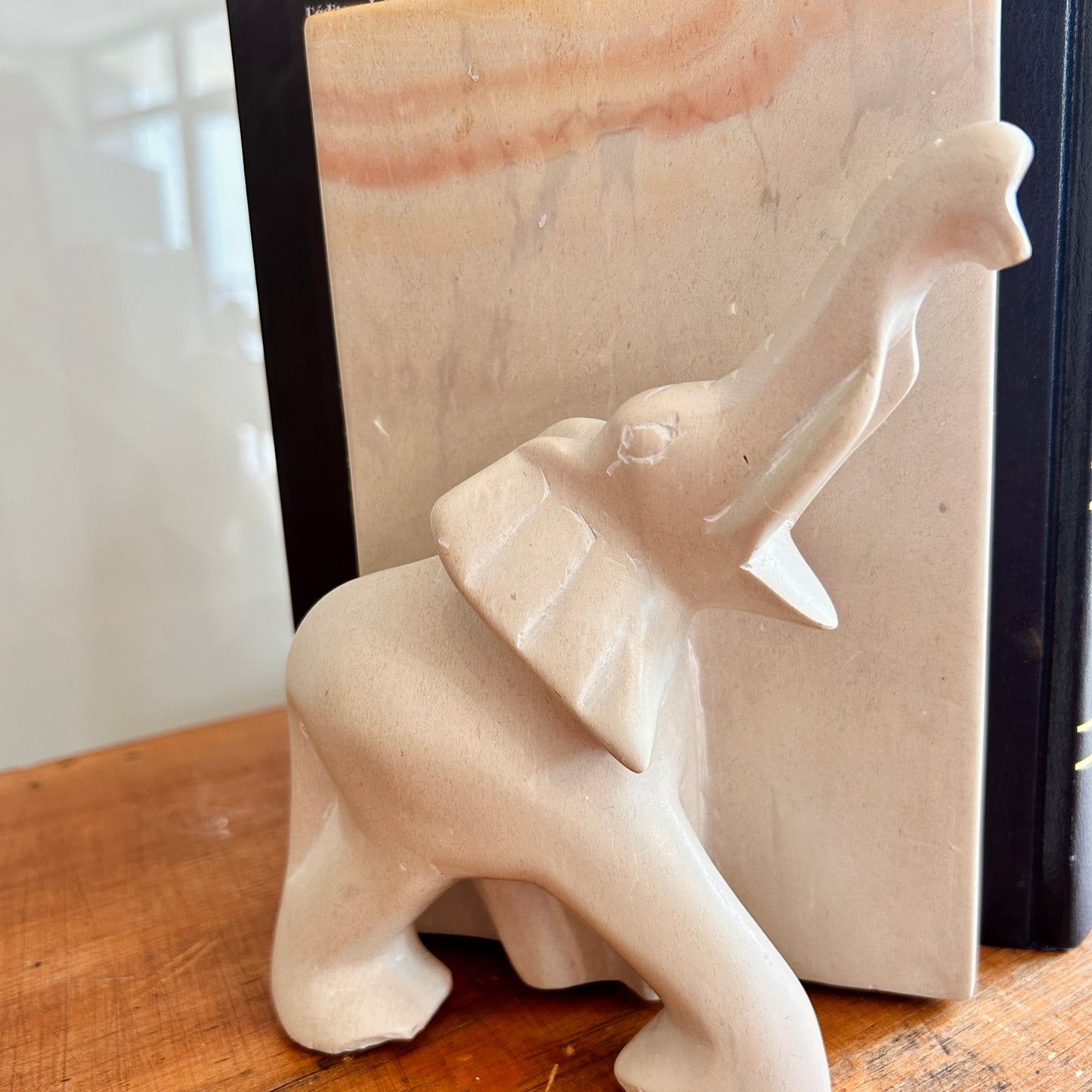 Elephant Bookends Duo