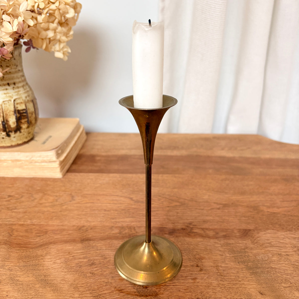 Bougeoir en laiton