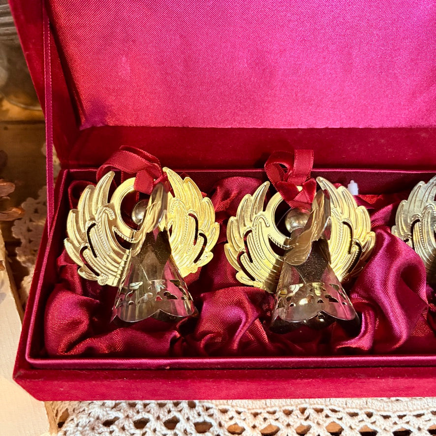 Ensemble de 4 ornements ange