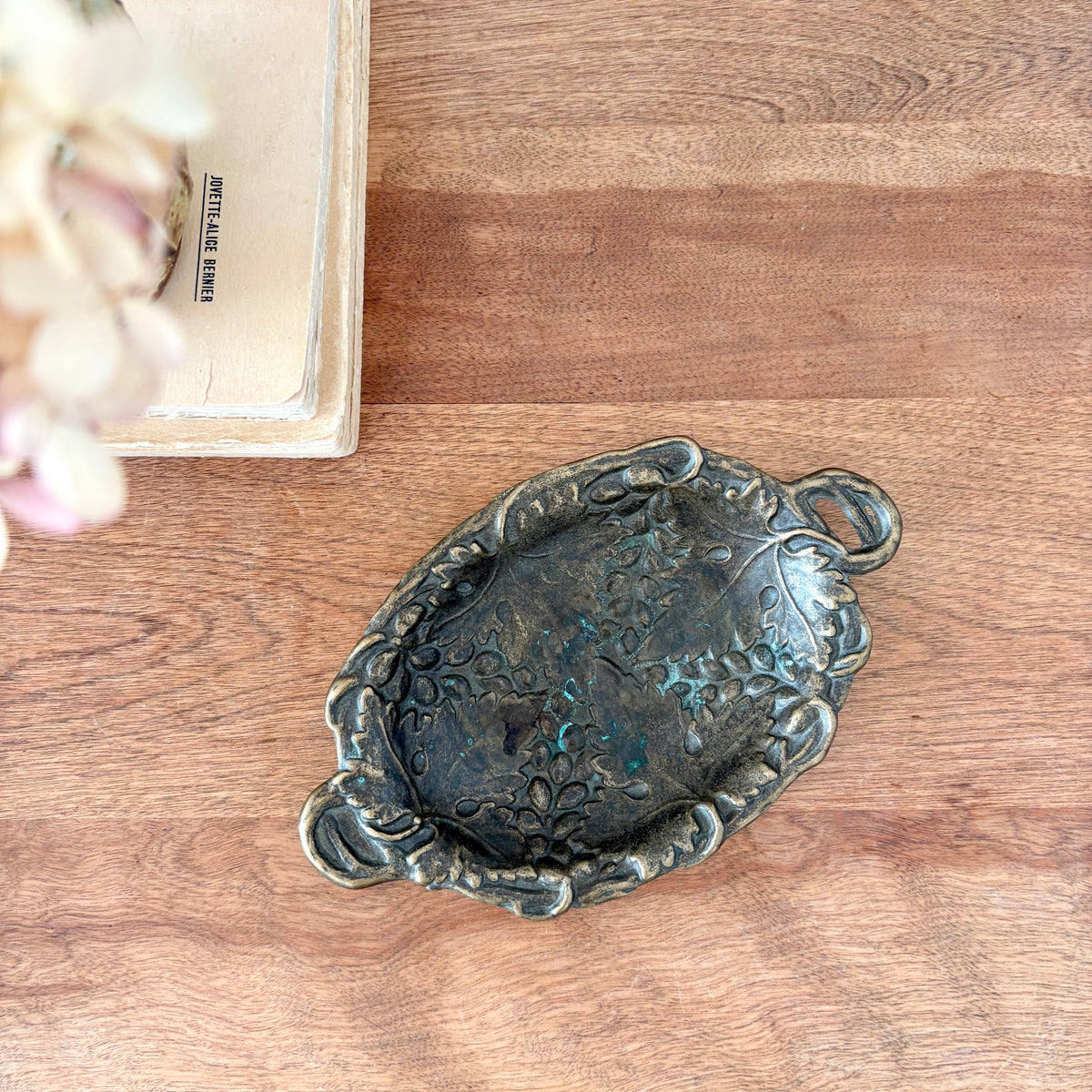 Plateau vide-poche de style Art Nouveau