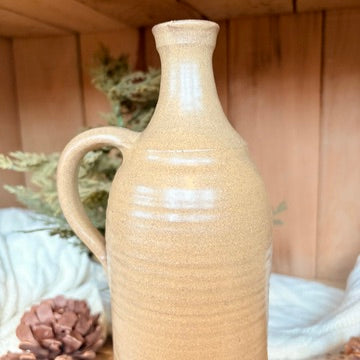 Grande bouteille en grès