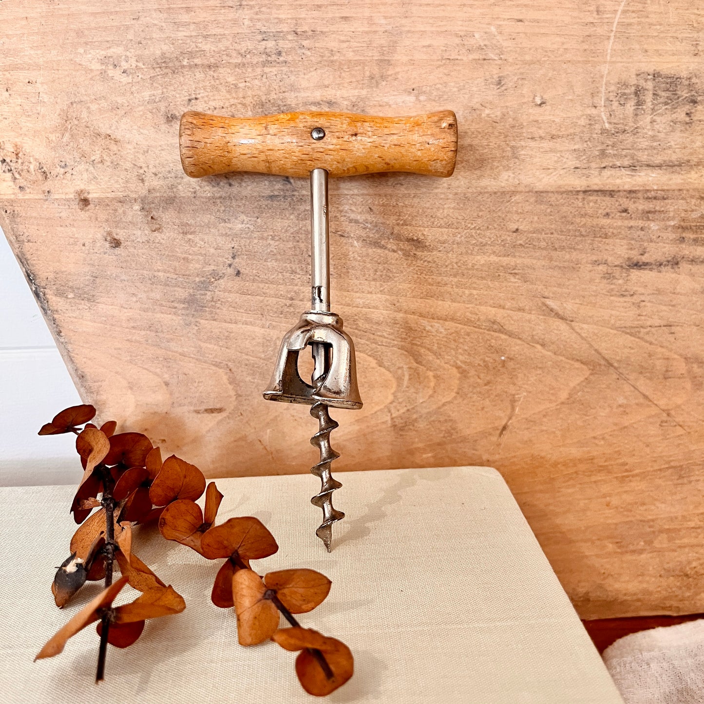 Wooden lemonade bowl