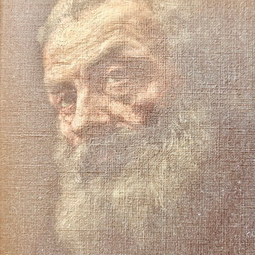 Canvas print - The cellist