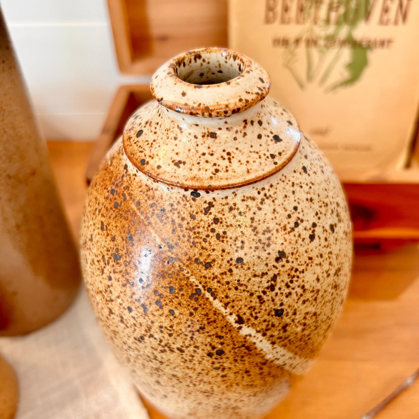 Stoneware vase