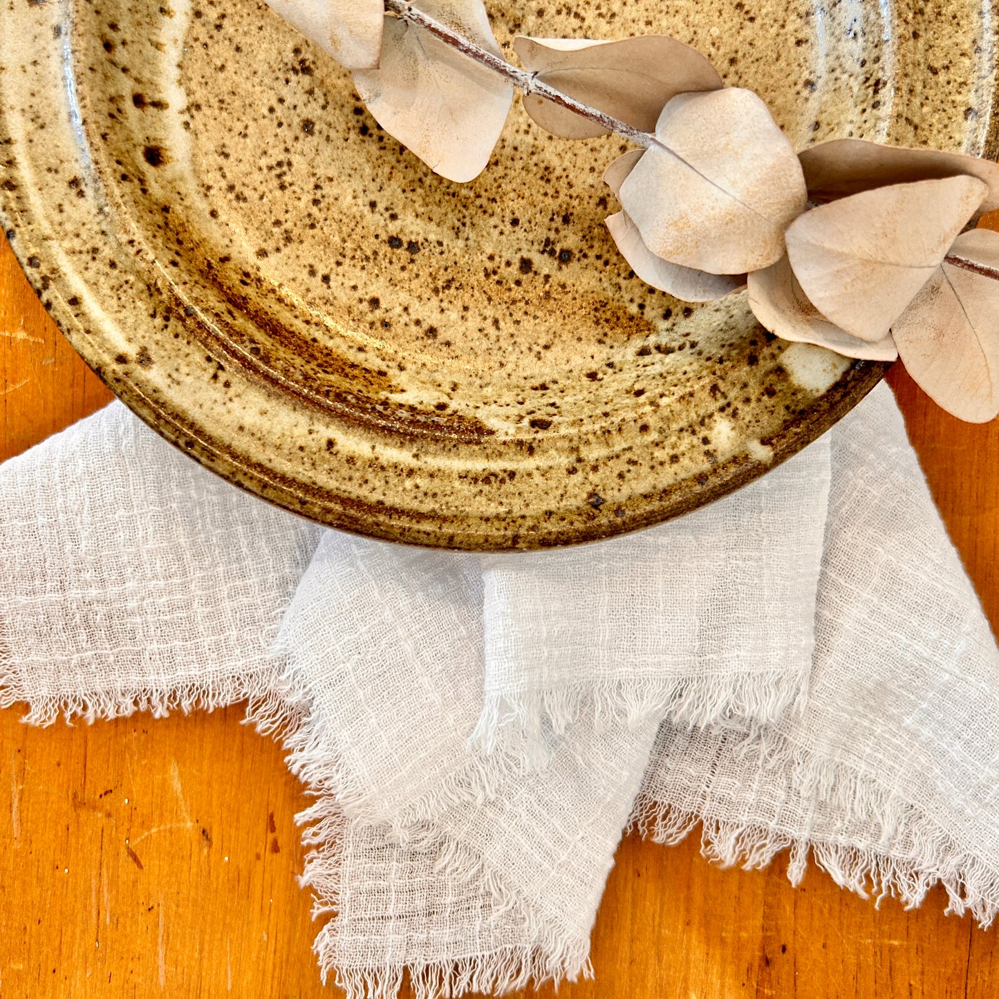 Set of 4 napkins - Butter