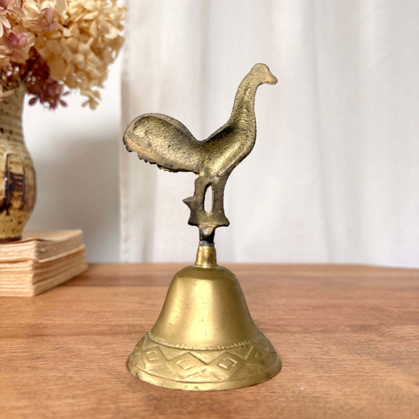 Clochette en laiton - Coq