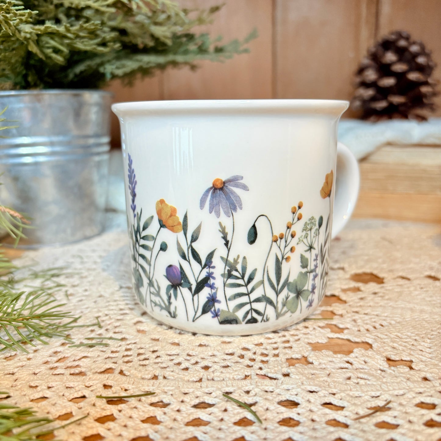 Tasse fleurs sauvages
