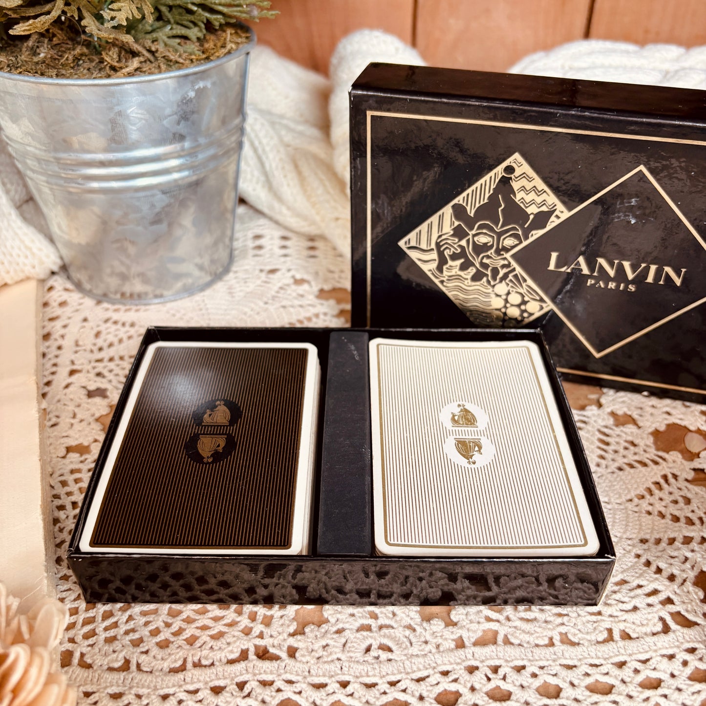 Ensemble de cartes à jouer Lanvin