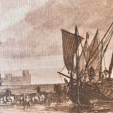 Canvas print - The cellist