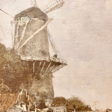 Canvas print - The cellist