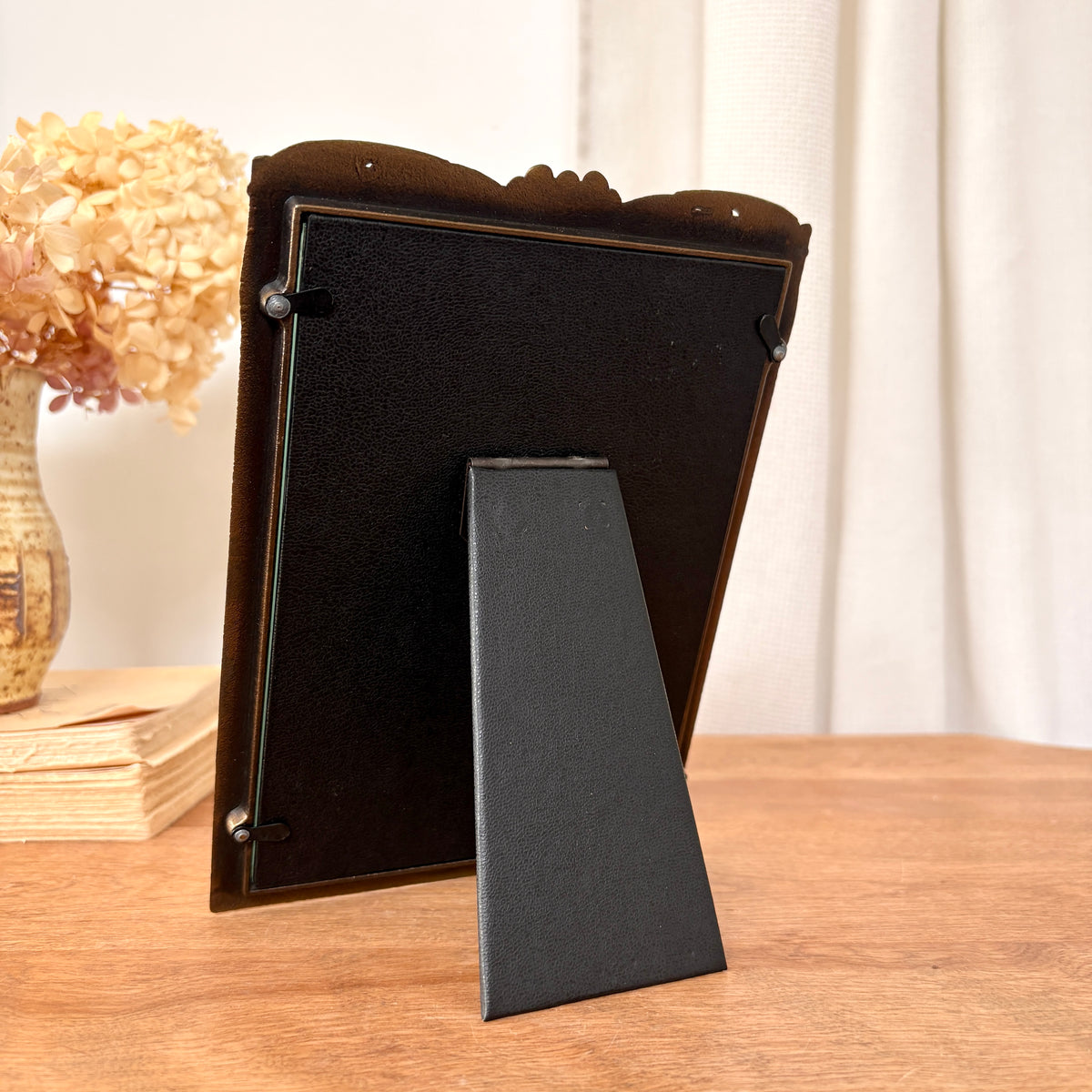 Golden photo frame