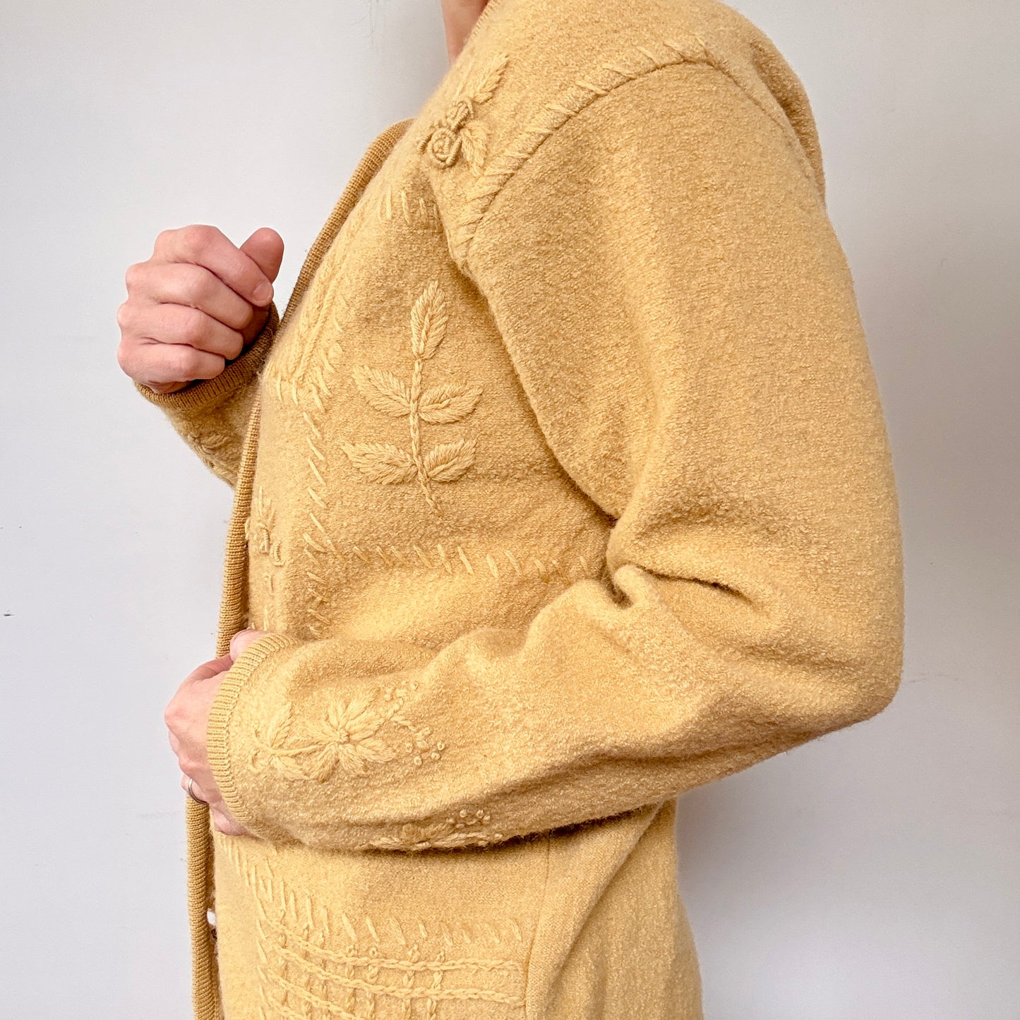 Boiled wool jacket