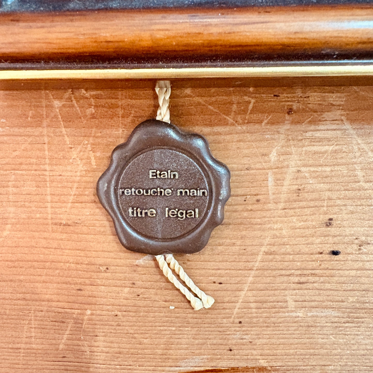 Vintage frame - The Prince's Pewter