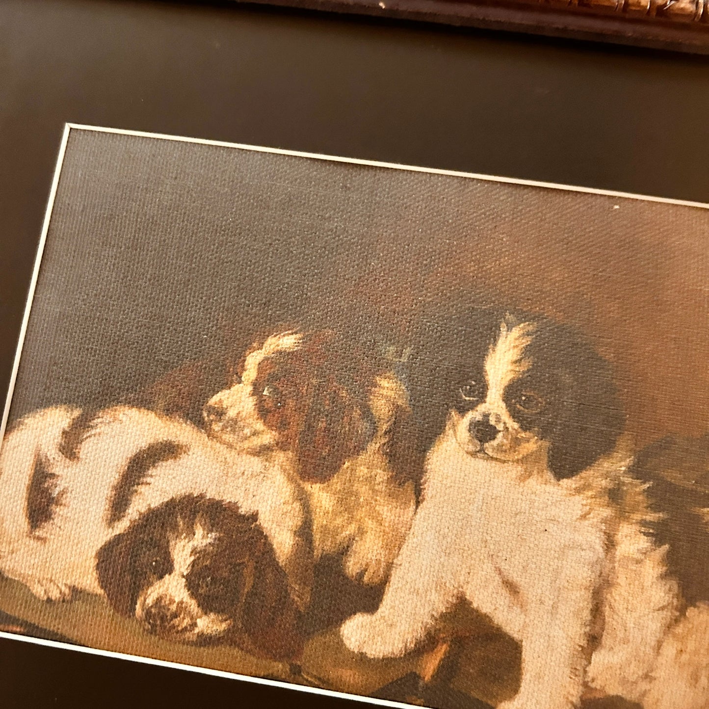 Printing on canvas - The rest area