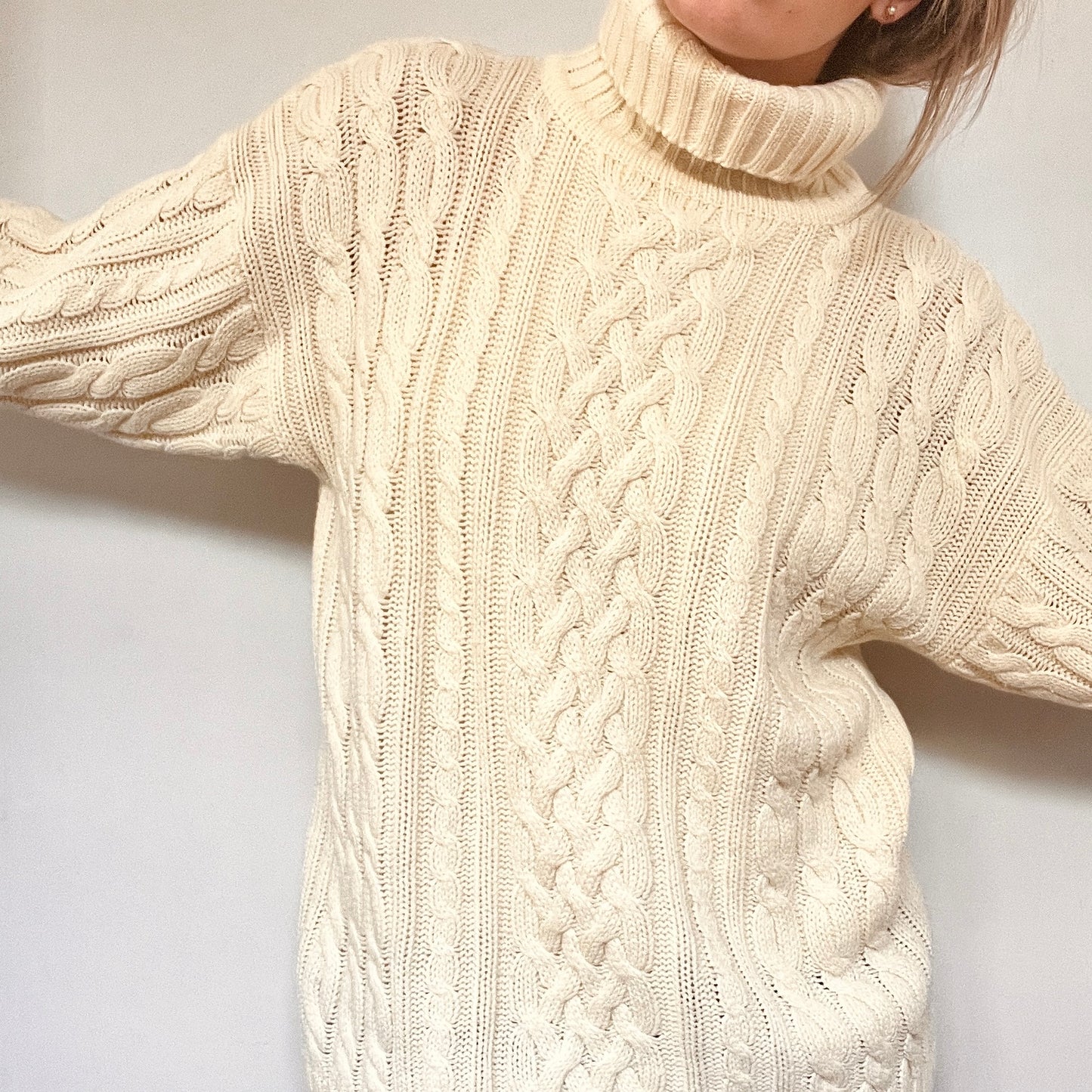 French vanilla knit