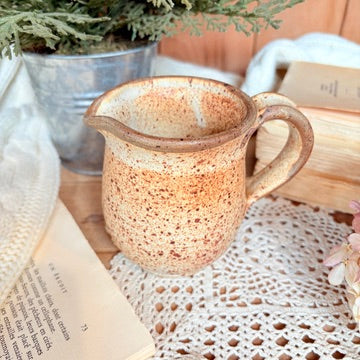 Stoneware creamer