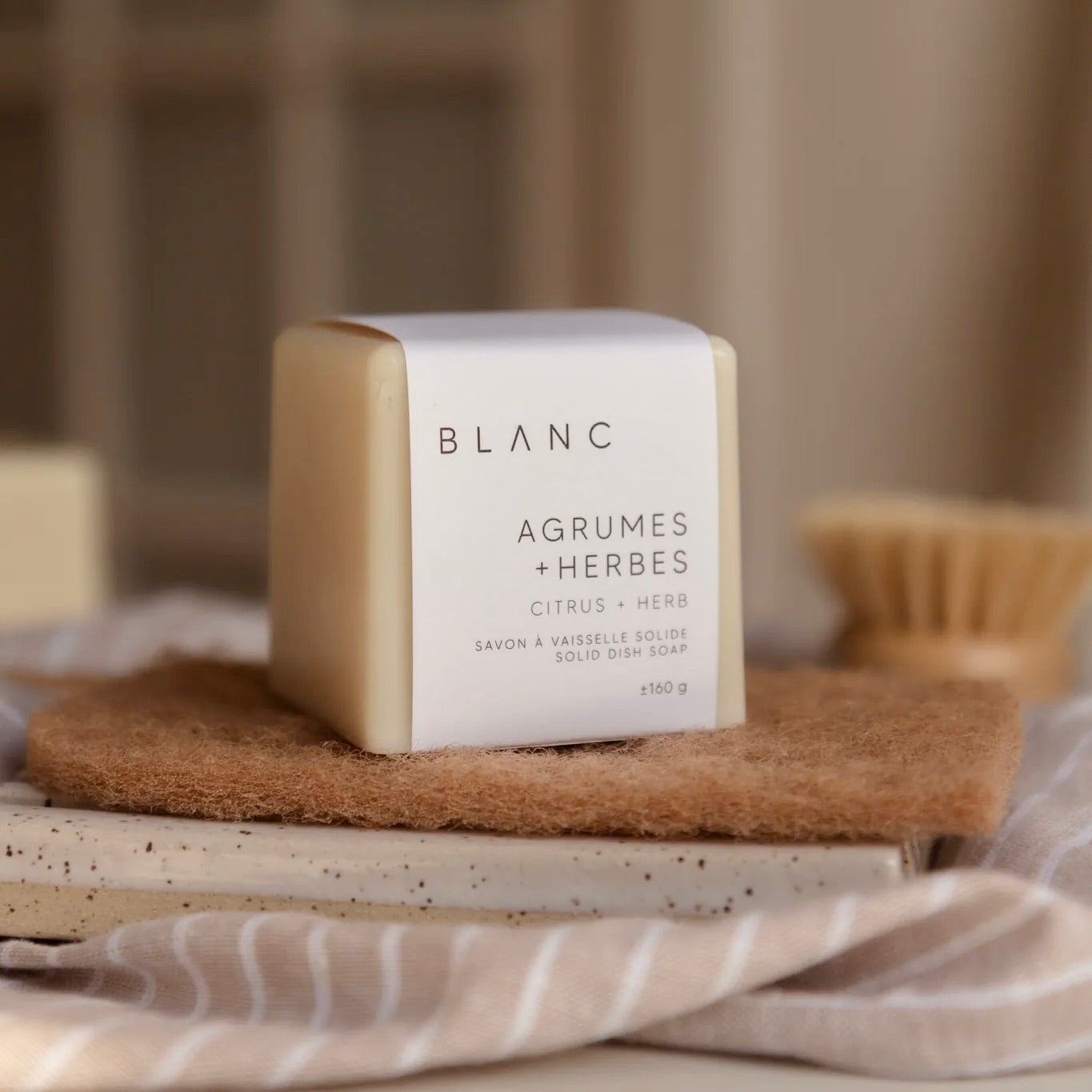 Solid dish soap | Citrus + Herbs