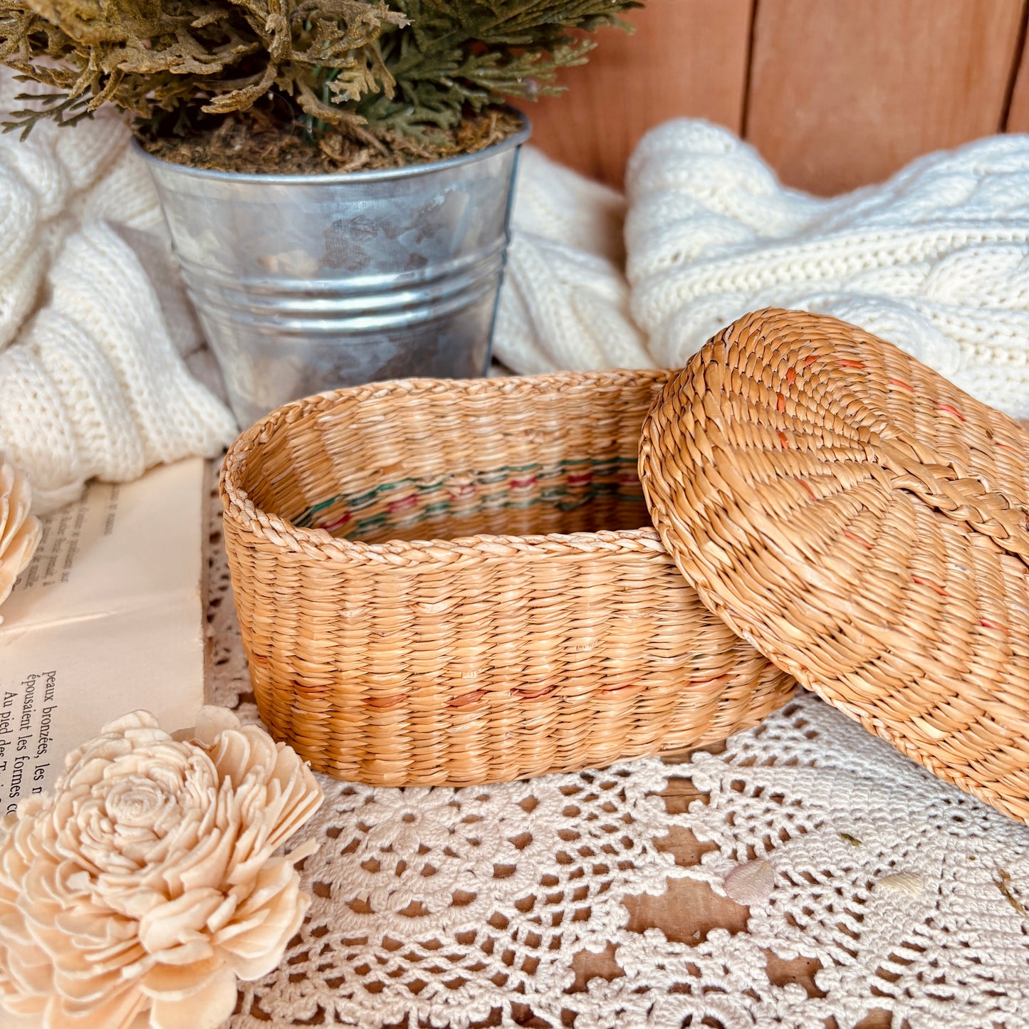Panier tressé