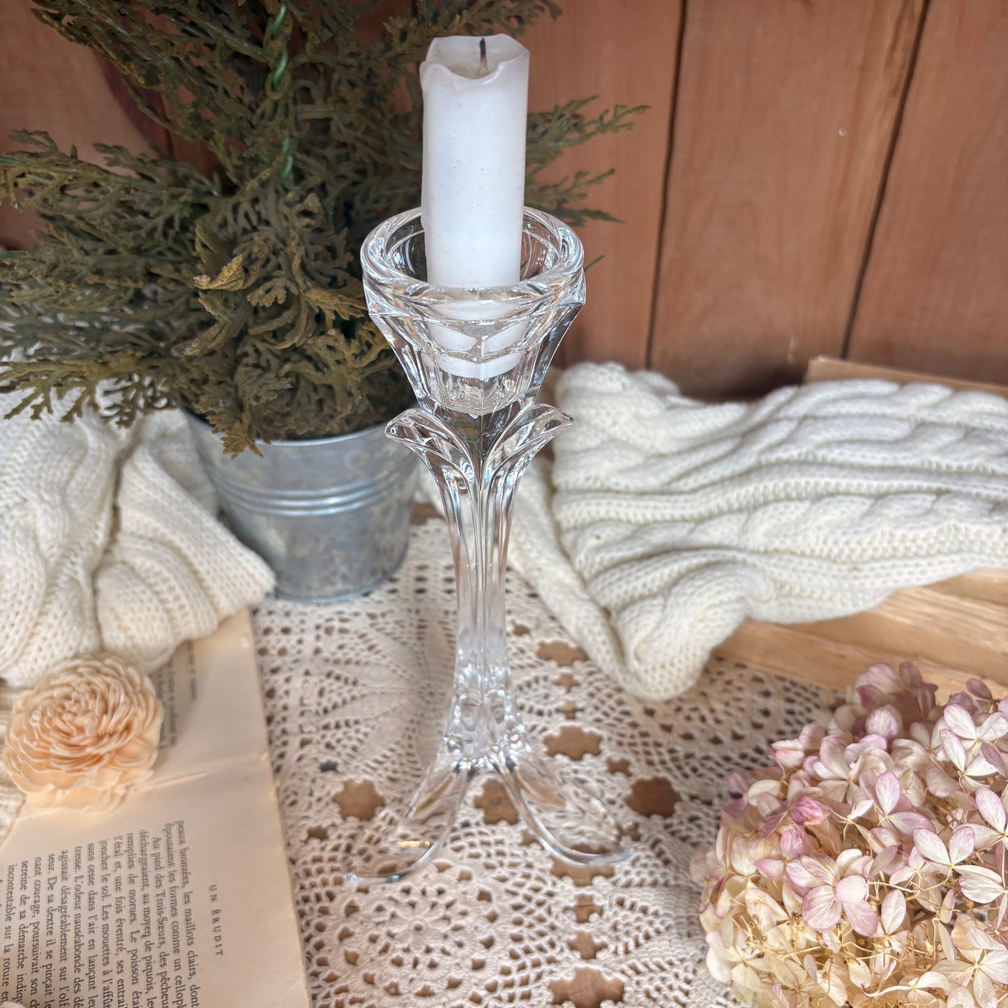 Bougeoir Cristal D'Arques