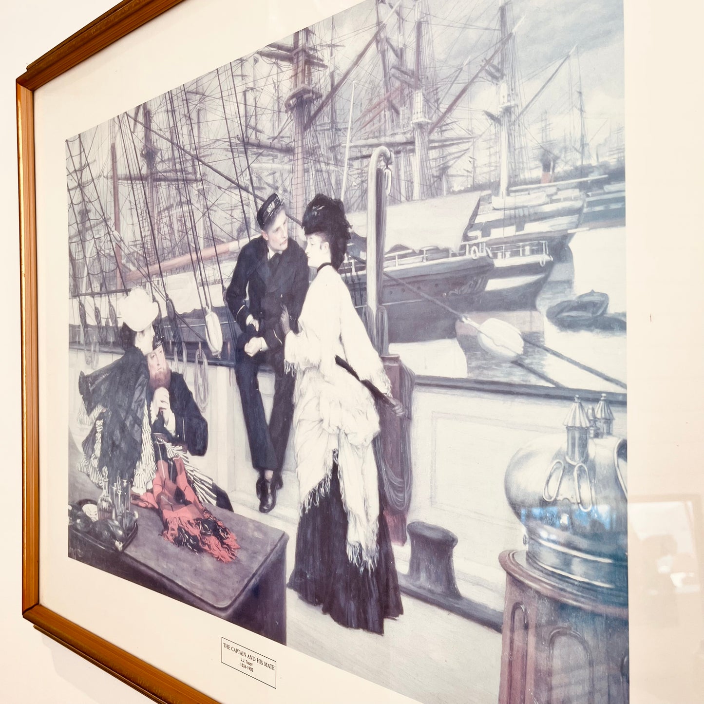 Cadre vintage - Captain and his mate