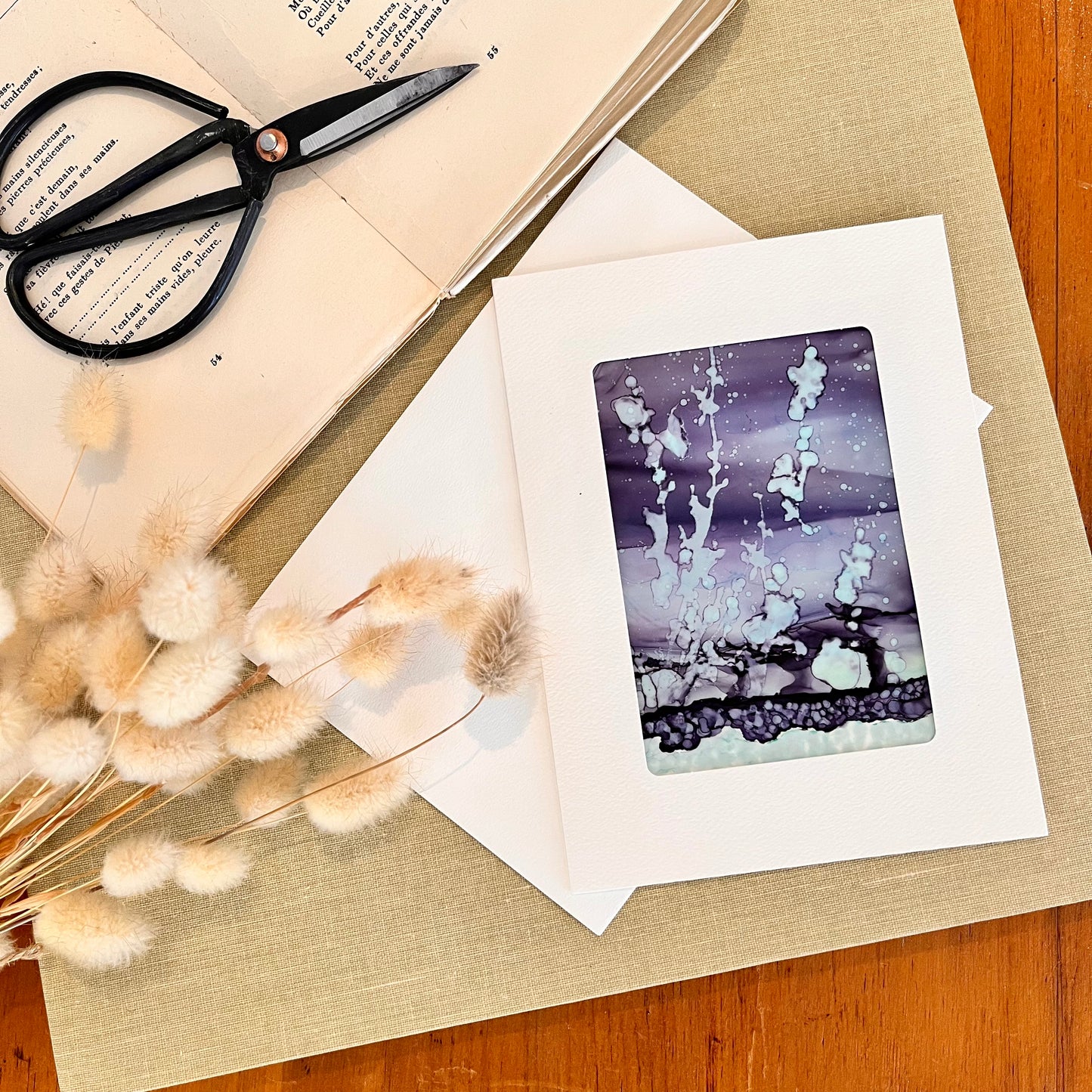 Wish card - abstract