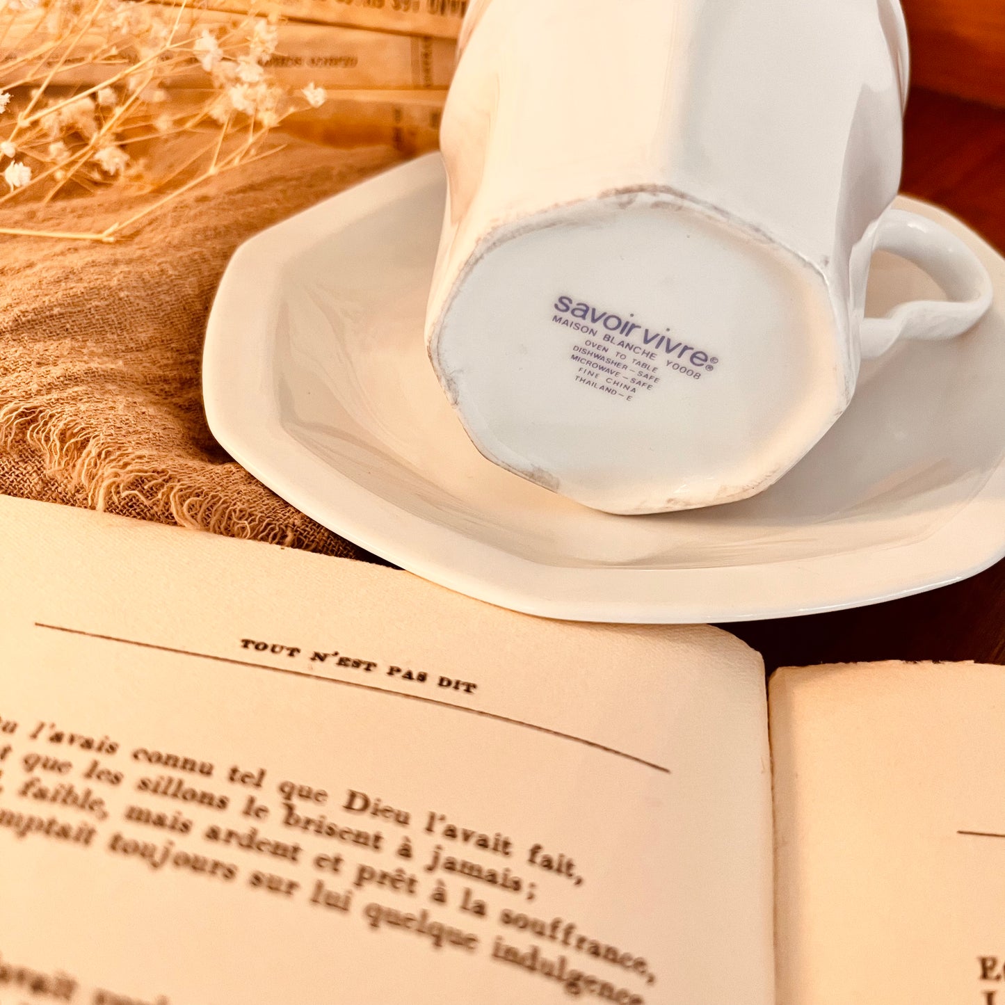 Vintage cup and saucer