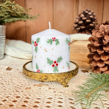 Coupelle porcelaine et laiton