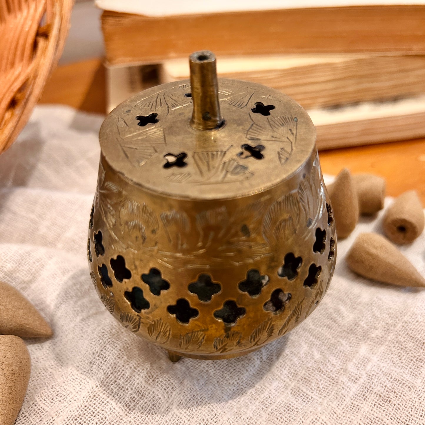 Brass censer