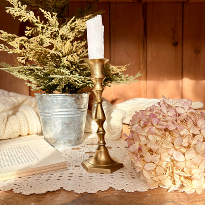 Brass candle holder