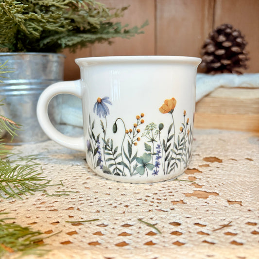 Tasse fleurs sauvages
