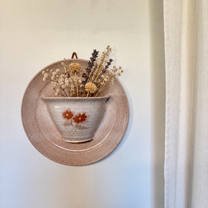 Vase mural