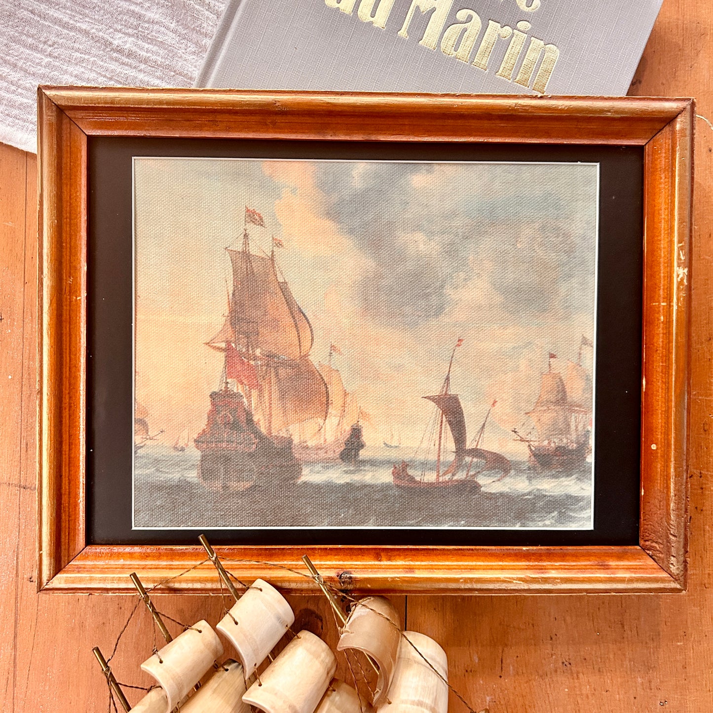 Printing on canvas - The royal fleet