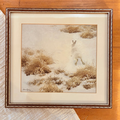 Canvas print - The cellist