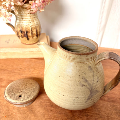 Stoneware teapot