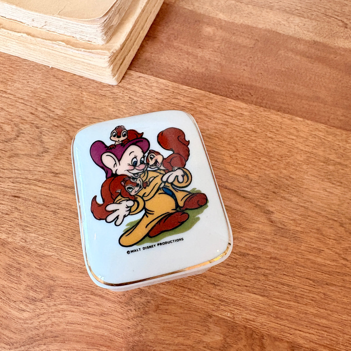 Petit coffre à bijoux - Simplet de Blanche neige